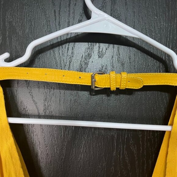 Elegant Yellow Maxi Dress - Picture 7 of 11